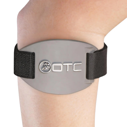 OTC Forearm Compression Strap for Tennis Elbow Golfers Elbow Recovery Graphite Color Adjustable/Universal