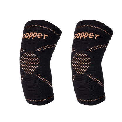 Copper Elbow Compression Sleeve 1 Pair Elbow Brace for Tendonitis and Tennis Elbow for WomenTennis Elbow Brace Fit for MenElbow Sleeves for WeightliftingArm SupportTennis Elbow ReliefCubital TunnelGolfers Elbow